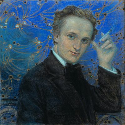 97. Портрет Л. Л. Тракала с сигаретой